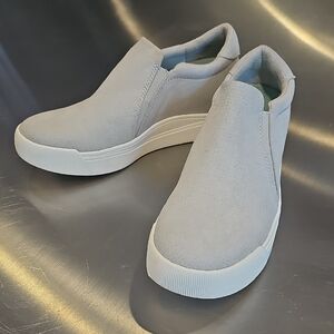 Dr. Scholl's Women's Slip-On Sneakers Time Off Wedge